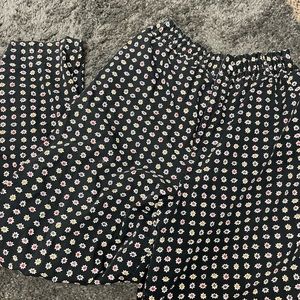 Vintage Flower print pants